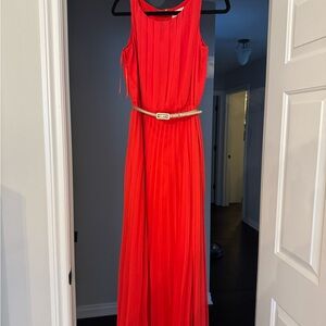 Eliza J Vibrant Red Maxi Dress